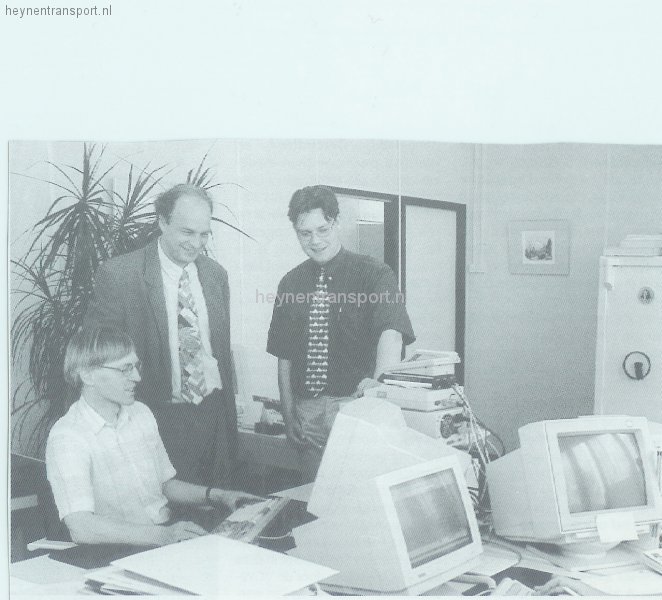 vlnr Kees van Overveld, Henri van Aert, Eric Jansen