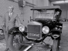 Bart en Kees met de auto van Dorus