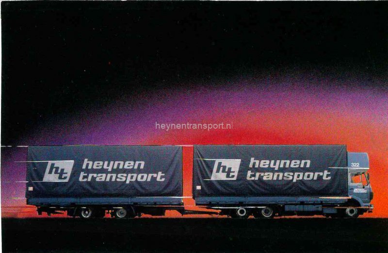 Heynen Transport Foto Vrachtwagens Paars