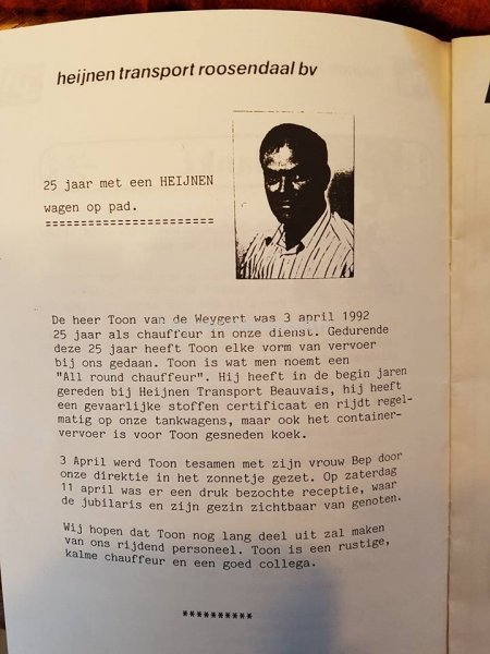over Toon vd Weijgert