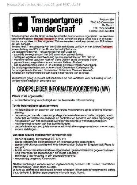personeelsadvertentie-vd-graaf