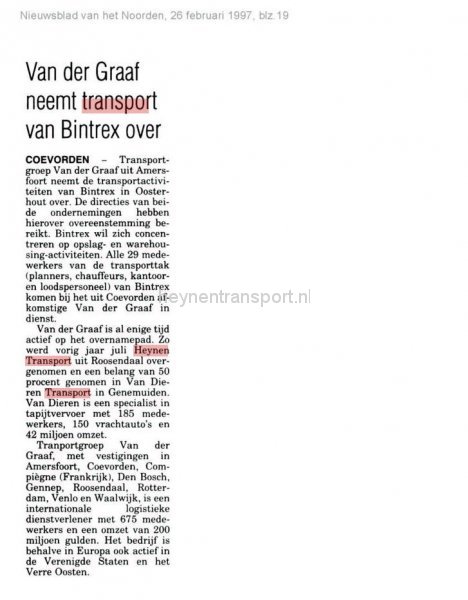 vd-graaf-overname