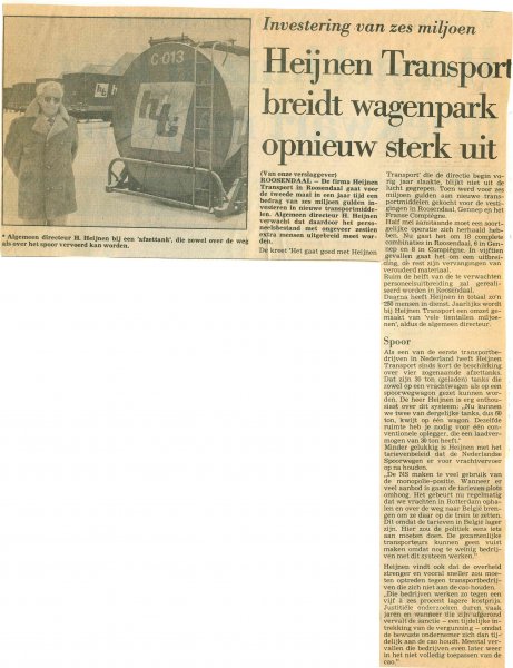 Heynen Transport Krantartikel 2