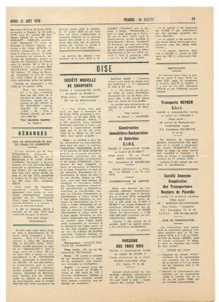 Picardie - La Gazette