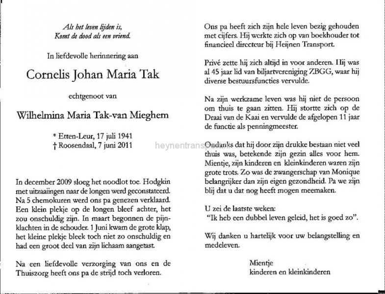 bidprentje-kees-tak
