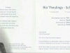 Ria Theulings rouwkaart