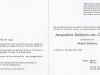 Rouwbrief Jacqueline Dekkers