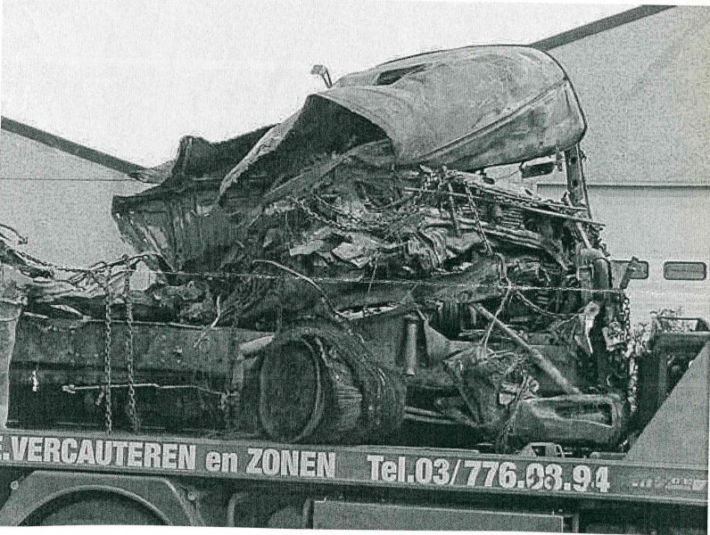 Vrachtwagen Wrak