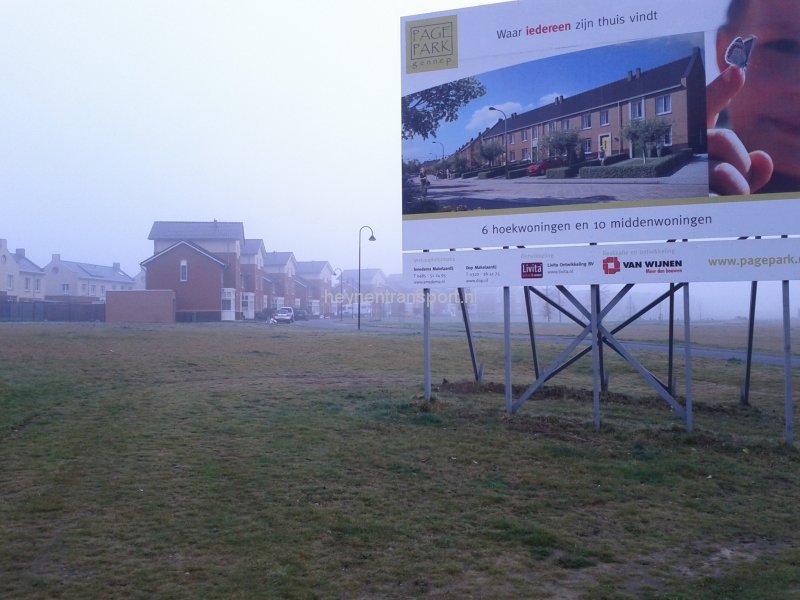 voormalig Page-terrein in 2013