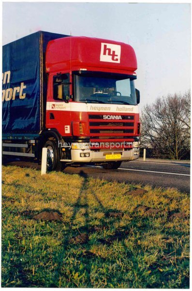 Heynen Transport Vrachtwagen rood
