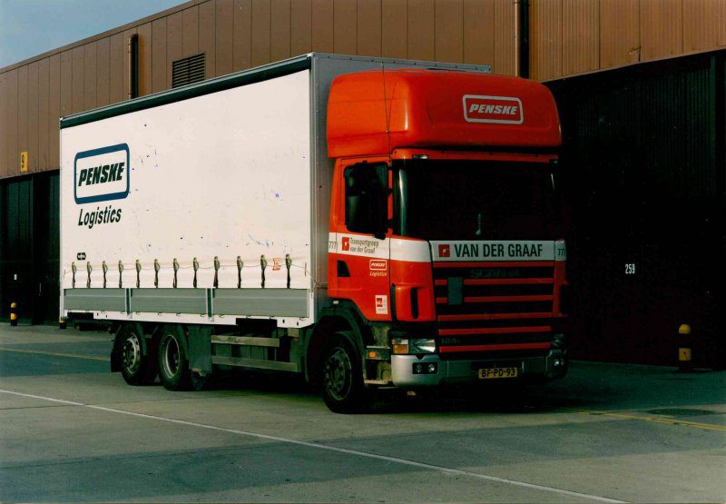 Penske Logistics van der Graaf Vrachtwagen 2